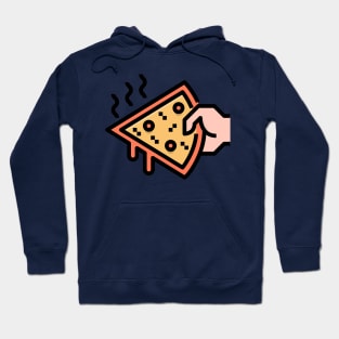 Hand Held Pizza Slice Hoodie